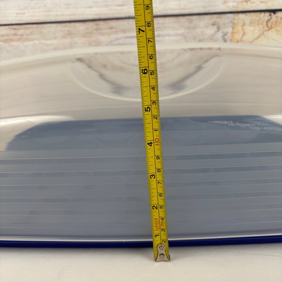 Tupperware Rectangle Bake N Take Cake Cupcake Taker Carrier - Picture 6 of 7